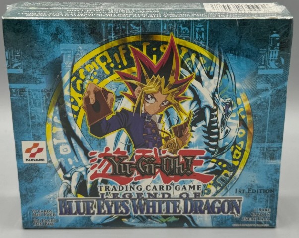 Yu-Gi-Oh TCG Legend of Blue Eyes White Dragon LOB Booster Box 1st Edition New